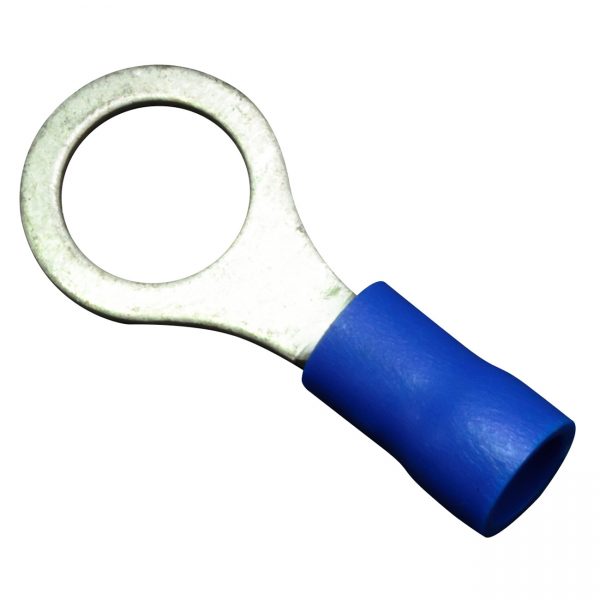 CRIMP TERMINAL BLUE EYE 9.5MM