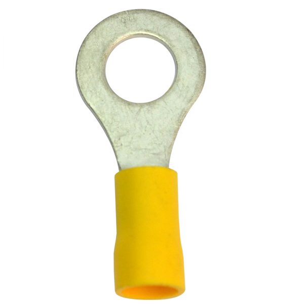 CRIMP TERMINAL YELLOW EYE 8.4MM